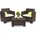 BICA Техноратанов комплект Nebraska Terrace 2 кафяво Bica (BC9073BR)