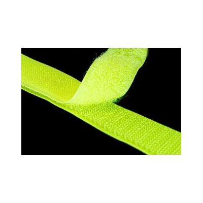 Stuhový uzávěr 20 mm kus 15 cm, reflexní žlutá