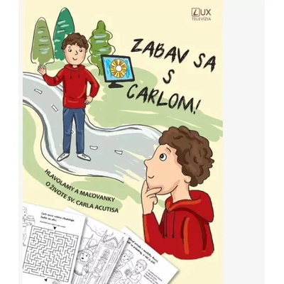 Zabav sa s Carlom Hlavolamy a maľovanky