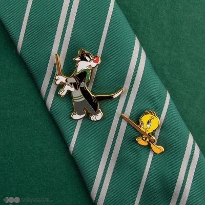 Cinereplicas Sada 2 odznaků Sylvester a Tweety v Bradavicích Looney Tunes