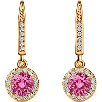 SAVICKI Обеци This is Love: злато, розов лабораторен диамант, лабораторни диаманти