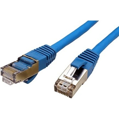Value 21.99.1274 S/FTP patch, kat. 6, LSOH, 7m, modrý