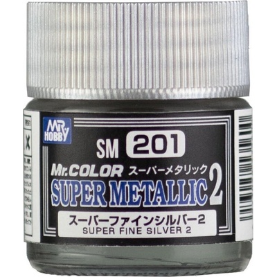Gunze Sangyo Mr. Hobby Mr. Color Super Metallic Colors II Super Fine Silver I 10ml