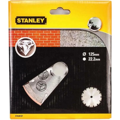 Stanley Diamantový řezný kotouč 125 x 22,2 mm STA38007