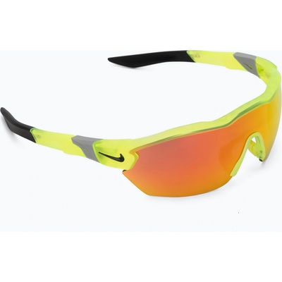 Nike Мъжки слънчеви очила Nike Show X3 Elite L matte volt/road red mirror