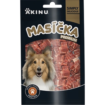 Akinu Masíčka Premium Kachní měkké kostky mramorovaný 75 g