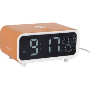 Karlsson Аларма с безжично зарядно Chunky LED - Karlsson (KA6054YE) Будилник