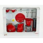 Klein Toys Комплект за закуска Klein Bosch, червен