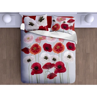 Gipetex Natural Dream 3D talianská obliečka bavlna Poppies 140x220 70x90