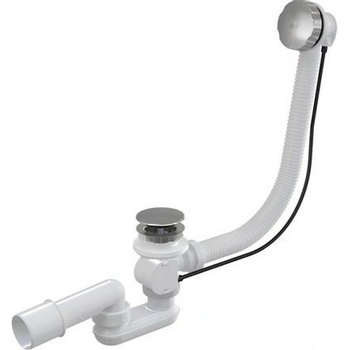 Alcadrain Automatický vaňový sifón 80 cm, kov A55KM-80