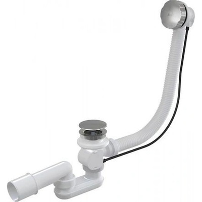 Alcadrain Automatický vaňový sifón 80 cm, kov A55KM-80