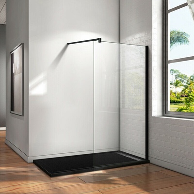 H K - LUSTY BLACK F1 70 Sprchová zástěna WALK IN 68-70x 200cm, 8 mm sklo LUSTYBLACKF170
