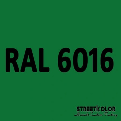 RAL 6016 uretánová auto farba lesklá alebo matná 1 liter + tužidlo + riedidlo