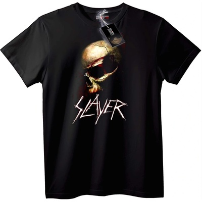 NOONEBRAND Тениска с Лобъл череп на Slayer - 2XL, White