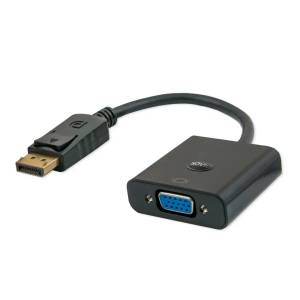SAVIO CL-90 адаптер за видео кабел 0.2 m DisplayPort VGA (D-Sub) черен (CL-90)
