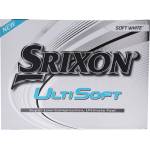 Srixon UltiSoft 12 Pack Golf Balls - White