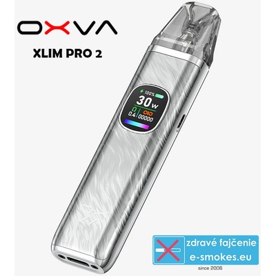 Oxva Xlim Pro 2 Pod Kit 1300 mAh Platinum grey 1 ks