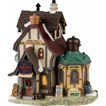 Svietiaci domček Lemax 45262 Železný hrniec