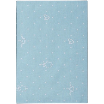 Lorelli Чаршаф от ранфорс Lorelli - 150 х 100 cm, син (20051325901)