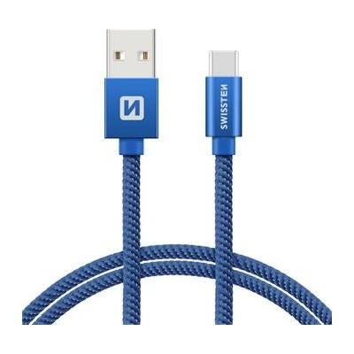 Swissten 71521308 USB/USB-C, 2m, modrý