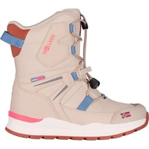 Trollkids Детски зимни ботуши Trollkids Kid's Nordkapp Winter Boots XT Winter boots - Sandstone / Teak Brown / Shadow Blue / Pink Salmon - размер 41 (EU) (702-5805-0324)