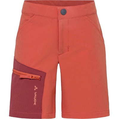 VAUDE Детски къси панталони Vaude Kid's Rokua Shorts - Hotchili - размер 110/116 (EU) (701-4362-0211)