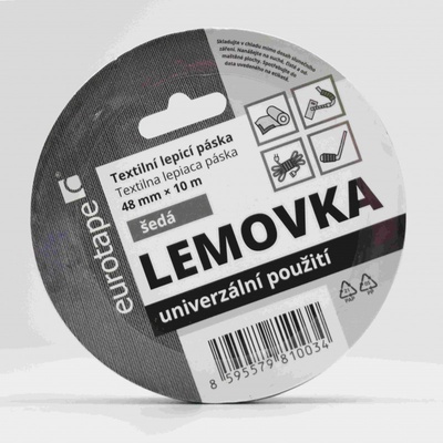Jutex Kobercová páska 10 m sivá