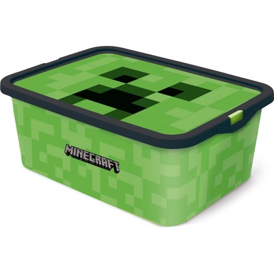 Stor Plastový úložný box Minecraft 13L 04405 – Zboží Dáma