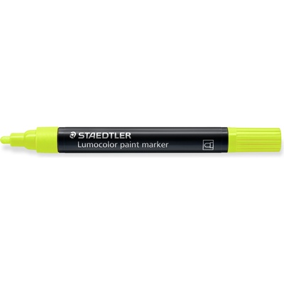 STAEDTLER Маркер Staedtler Lumocolor Paint 349, акрилен, НЕОНЖЪЛТ (31095-А-НЕОНЖЪЛТ)