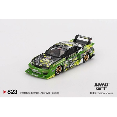 MINI GT Nissan LBSuper Silhouette S15 SILVIA 555 V2 2024 Formula Drift Japan 1:64