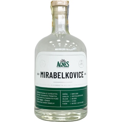 Agnes Mirabelkovice Nancyjsk kosher 45% 0,5 l (holá láhev)