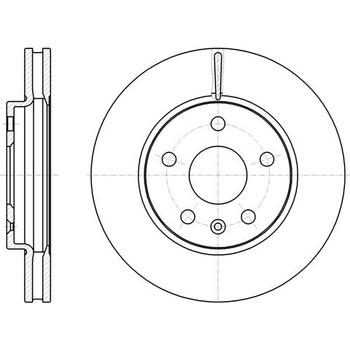 Brzdový kotúč REMSA 61285.10