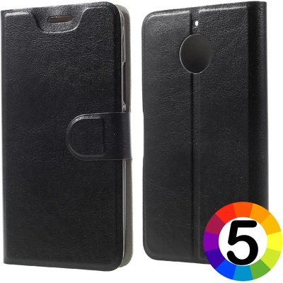 Motorola Moto E4 Кожен калъф и Протектор