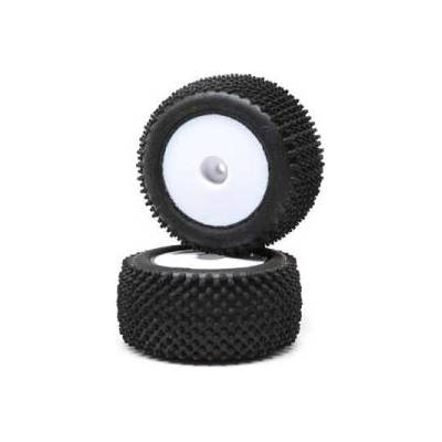 Losi Задно колело с гума Pin, блестящ диск (2): Mini-T 2.0