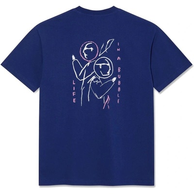 Polar triko Life in a Bubble modrá