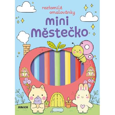 Mini městečko (Roztomilé omalovánky) - Angelina De Sol