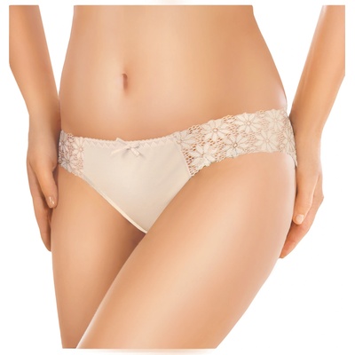 Ewana Бикини Figi-Aura-041-Beowe-BeowyV-45796-Beżowy - Черен, размер L