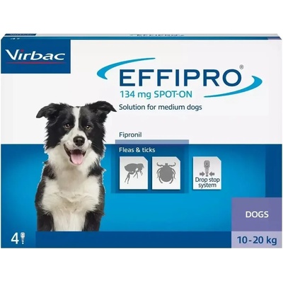 Virbac Effipro spot on Ефипро за кучета от 10 до 20кг, 1 брой