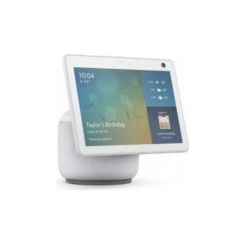 Amazon Kindle Смарт тонколона Amazon Echo Show 10, Gen 3, Камера, Wifi, Bluetooth, сензорен екран, гласов асистент, Бял