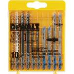 DEWALT - Комплект ножове за метал и дърво от 10 части DT2294 (DT2294)