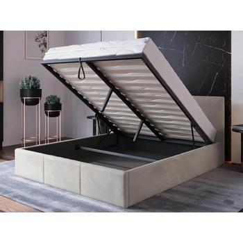 AMI Nábytek Top Line 7 s úložným prostorem Šedý Velvet