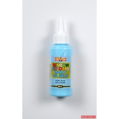 Farba na sklo KOH-I-NOOR 60 ml svetlomodrá