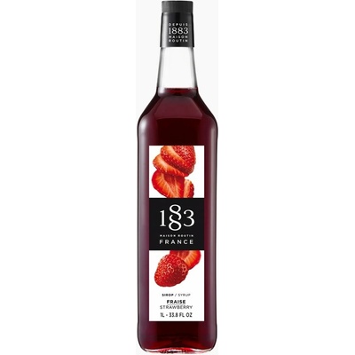 1883 Maison Routin Sirup STRAWBERRY 1 l