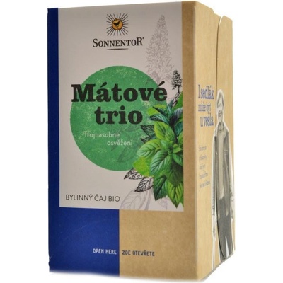 Sonnentor Mátové trio BIO čaj 21,6 g