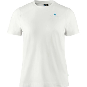 Klättermusen Дамска тениска Klättermusen Women's Root Logo S/S Tee T-shirt - Snow - размер XL (916-6430-0316)