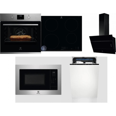 Set Electrolux KOFGH70TX + LIR60433B + LFV316K + EMS4253TEX + EEM23100L