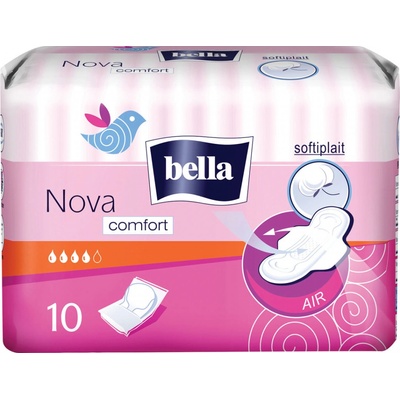 Bella Nova Comfort Hygienické vložky s krídelkami 10 ks