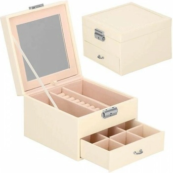 Springos šperkovnica ALIVE krémová