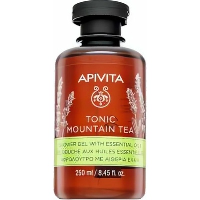 Apivita Tonic Mountain Tea sprchový gel Shower Gel with Essential Oils 250 ml