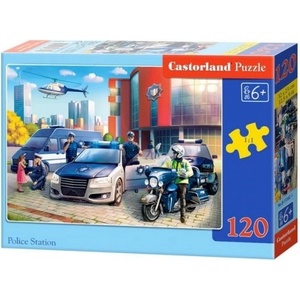 Castorland Пъзел Castorland от 120 части - Полиция (В-13562) - baby